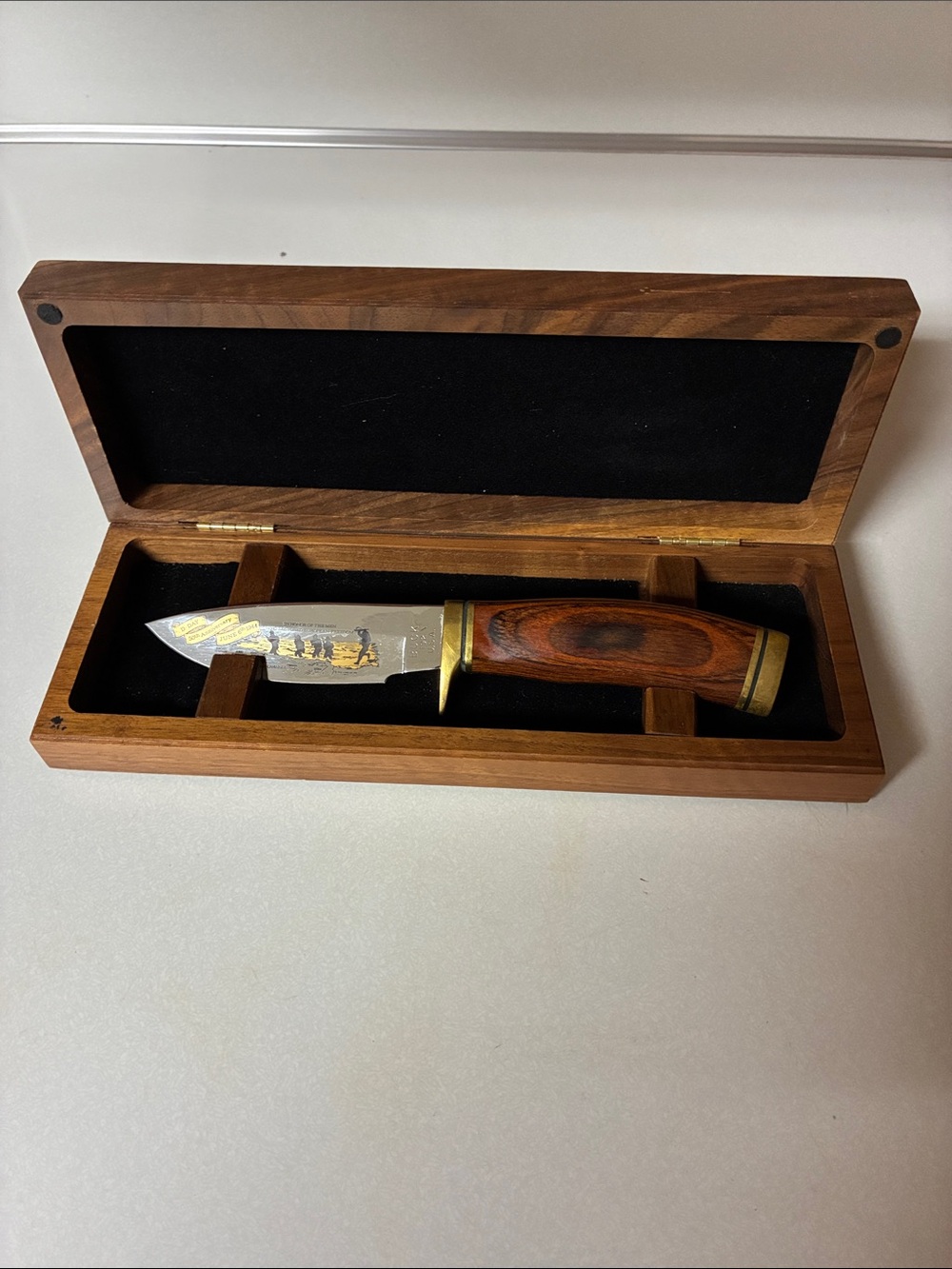 Buck 192 Vanguard 50th Anniversary D-Day Limited Edition USA Hunting Knife /500